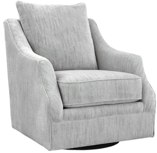Signature Design by Ashley® Gubbins Gray Swivel Accent Chair-0