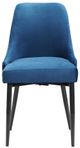 Elements International Celeste Blue Dining Side Chair-0