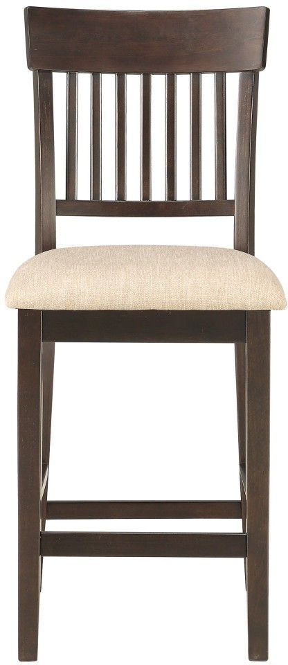 Mazin Furniture Balin Dark Brown Counter Chair-1