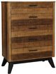 Westwood Design Urban Rustic Brushed Wheat Chest-0