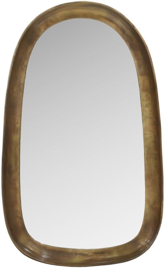 Meridian Furniture Auberge Brass Mirror-0