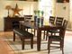 Homelegance® Ameillia Black/Dark Brown Afton 48” Dining Bench-1
