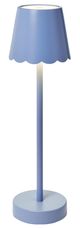 Two's Company Blue Portable Table Lamp-0