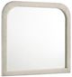 Coaster® Sonya Ivory Upholstered Dresser Mirror-0