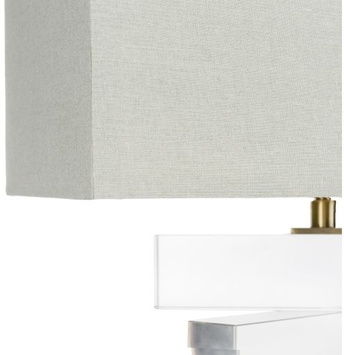 Surya Surrey Clear/Gray Lamp-1