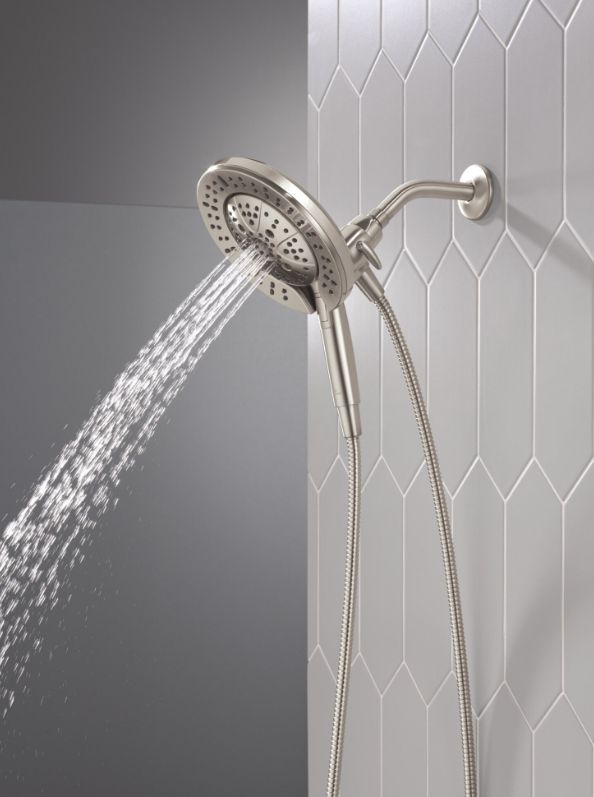 Delta Universal Showering Lumicoat® Stainless 2.5 GPM 7-Setting In2ition® with ProClean®-1