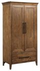 Kincaid® Abode Warm Brunette Kingsley Narrow Armoire-0