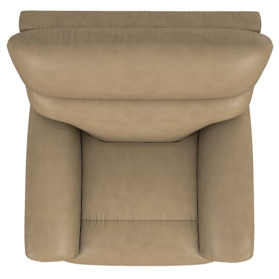 La-Z-Boy® Trouper Silt Power Rocking Recliner with Headrest-4