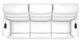 La-Z-Boy® Tripoli Muslin Power Wall Reclining Sofa with Headrest and Lumbar-1