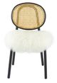A & B Home 2-Piece Black/White Dining Chairs-1