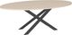 Amisco Customizable Ascencio 84" Oval Dining Table with 1" White Oak Veneer Top-0