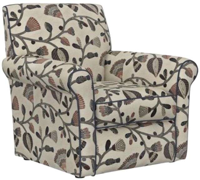 Corinthian Furniture Fondren Tapestry Swivel Accent Chair-0