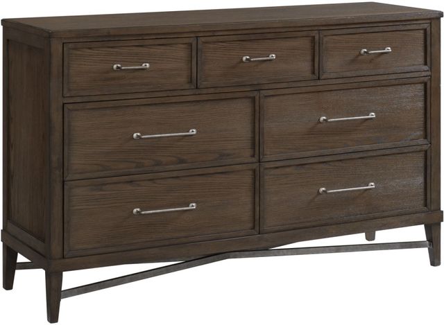 Intercon Preston Weathered Vintage Oak Dresser-1