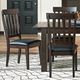 A-America® Mariposa Brown/Warm Gray Slat Back Side Chair-2