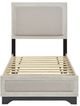 Homelegance® Westport Beige Twin Platform Panel Bed-4