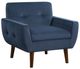 Homelegance® Meadow Navy Accent Chair-0