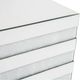 Michael Amini® Montreal™ Mirrored Square End Table-1