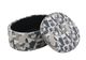Coaster® Tomkins Indigo Blue Oval Upholstered Storage Ottoman-1