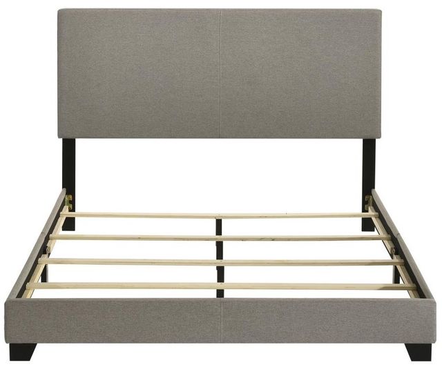 Coaster® Dorian Taupe Queen Upholstered Panel Bed -2