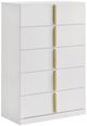 Coaster® Ines White High Gloss Chest-0