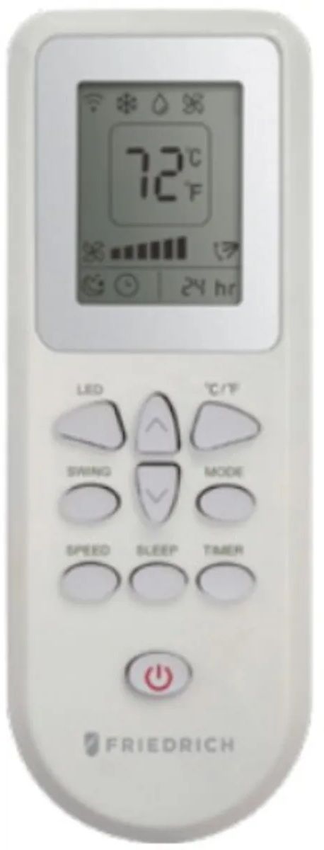 Friedrich ZoneAire® Premier Inverter 16,000/9,000 BTU White Portable Air Conditioner-1