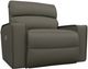 La-Z-Boy® Maddox Smoke Power Reclining Chair and a Half with Headrest and Lumbar-0