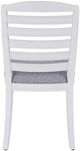American Woodcrafters Heritage Coast 2-Piece Coastal White Upholstered Side Chair Set-3