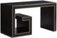Currey & Company Artemis Caviar Black/Gold Writing Desk-0
