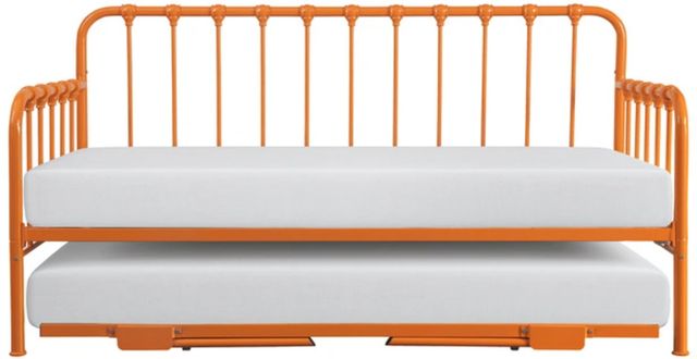 Homelegance® Constance Orange Daybed with Lift-Up Trundle-2