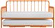 Homelegance® Constance Orange Daybed with Lift-Up Trundle-2