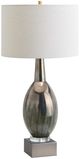Crestview Collection Dane 2-Piece Green Table Lamp Set-1