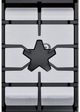 Thermador® Masterpiece® 30" Stainless Steel Gas Cooktop with Pedestal Star® Burner-2