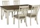 Signature Design by Ashley® Bolanburg 5-Piece Two-Tone Dining Table Set-0