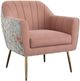 Emerald Home Ophelia Blue/Rose Accent Chair-0
