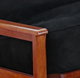 Night & Day Furniture™ Albany Cherry Queen Moon Glider Futon-1