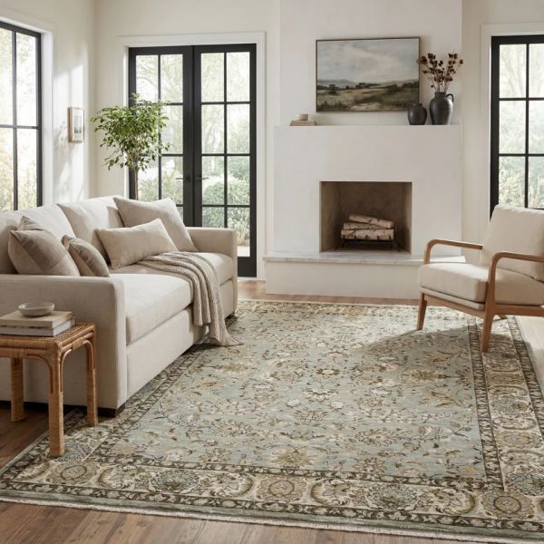 Oriental Weavers™ Westwood Blue 5'x8' Style 1 Area Rug-1