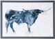 Stylecraft Blue/Off-White Wall Art-0