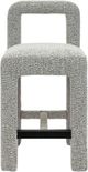TOV Furniture Hazel Gray Boucle Counter Stool-3