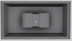 Vent-A-Hood® Designer Series 54" Gunsmoke Island Range Hood-3