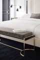 Caracole® Slim Line Classic Champagne Gold/Dark Chocolate Bench-3
