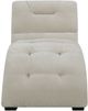 Elements International Dominick Linen Chaise Lounge-3