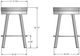 Amisco Customizable Rudy Swivel Counter Stool-3