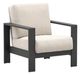 Homecrest™ Outdoor Living Customizable Blair Slip Cover Aluminum/Fabric Outdoor Chat Chair-0