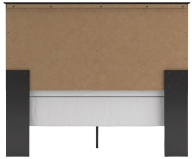 Signature Design by Ashley® Maribel Black Queen Panel Bed-4