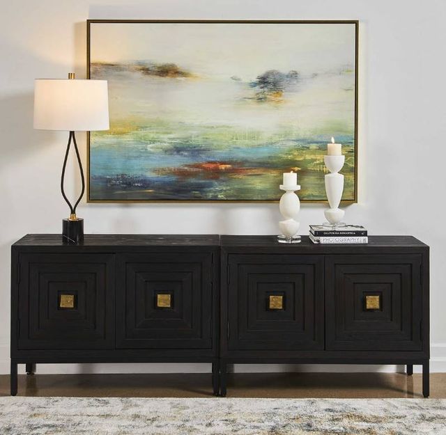 Uttermost® Lisa Ridgers Textured Land Framed Canvas-1