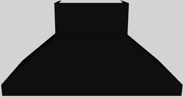 Vent-A-Hood® 60" Black Euro-Style Wall Mounted Range Hood-0