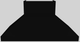 Vent-A-Hood® 60" Black Euro-Style Wall Mounted Range Hood-0