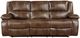 Homelegance® Ellicott Brown Manual Reclining Sofa-3