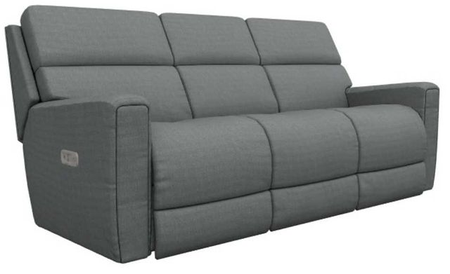 La-Z-Boy® Apollo Graphite Power Reclining Sofa with Headrest and Lumbar-0