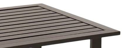 Sunset West La Jolla Espresso Metal Outdoor End Table-1